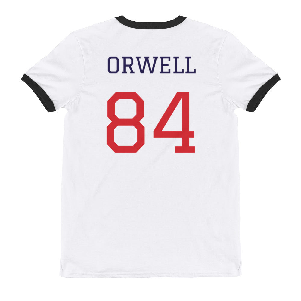 Orwell (1984) Baseball Themed T-Shirt