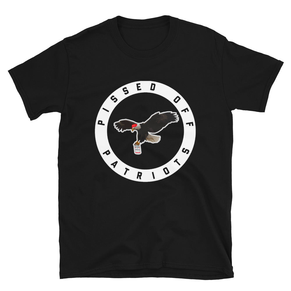 Pissed Off Patriots Logo T-Shirt