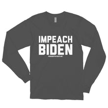 Load image into Gallery viewer, Impeach Biden Long Sleeve Shirt

