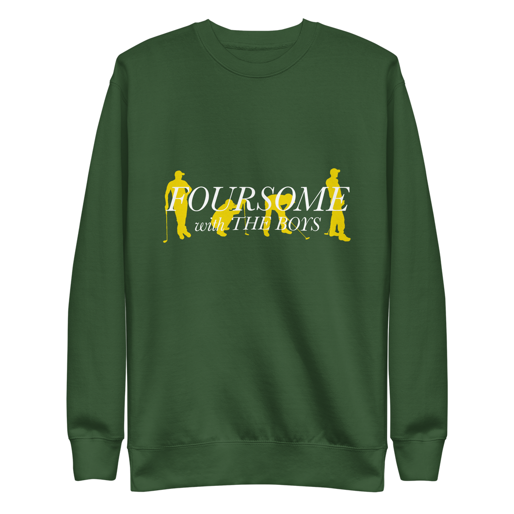 Foursome With The Boys Crewneck